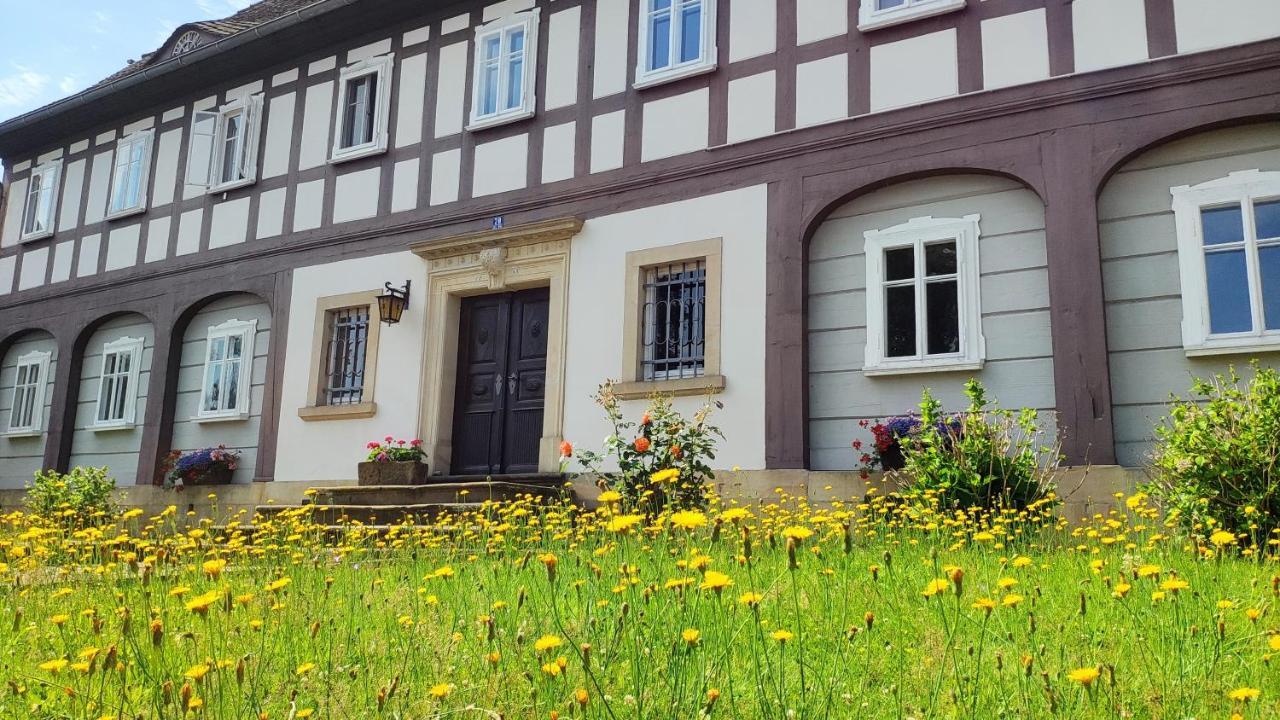 Komfort-Ferienwohnung "Zur Schmiedebruecke" Großschönau Εξωτερικό φωτογραφία